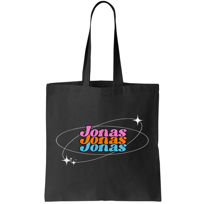 Funny Jonas First Given Name Pride Vintage Tote Bag