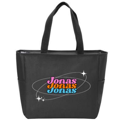 Funny Jonas First Given Name Pride Vintage Zip Tote Bag