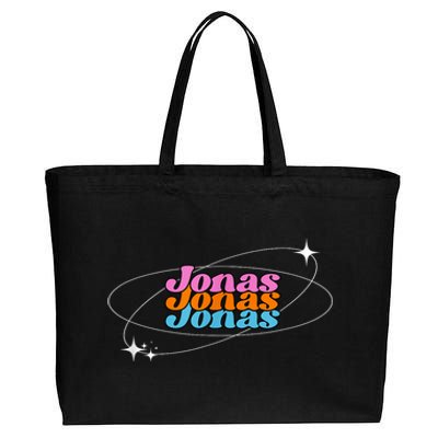 Funny Jonas First Given Name Pride Vintage Cotton Canvas Jumbo Tote