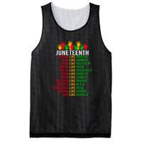 Funny Juneteenth For Women Men Gift African Pride Mesh Reversible Basketball Jersey Tank