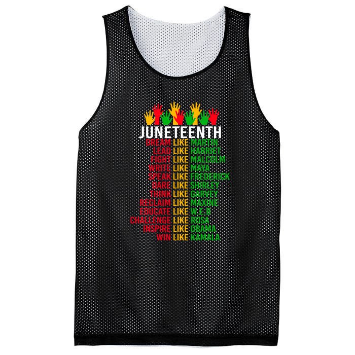 Funny Juneteenth For Women Men Gift African Pride Mesh Reversible Basketball Jersey Tank