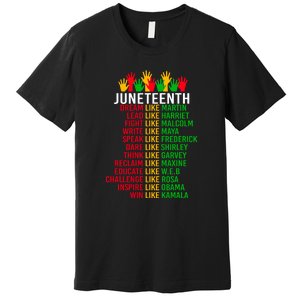 Funny Juneteenth For Women Men Gift African Pride Premium T-Shirt