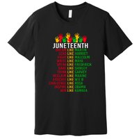 Funny Juneteenth For Women Men Gift African Pride Premium T-Shirt