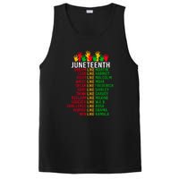 Funny Juneteenth For Women Men Gift African Pride PosiCharge Competitor Tank