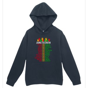 Funny Juneteenth For Women Men Gift African Pride Urban Pullover Hoodie