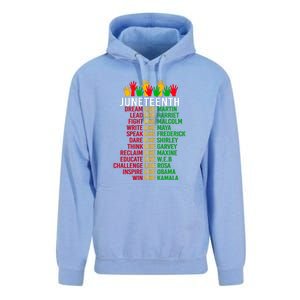 Funny Juneteenth For Women Men Gift African Pride Unisex Surf Hoodie