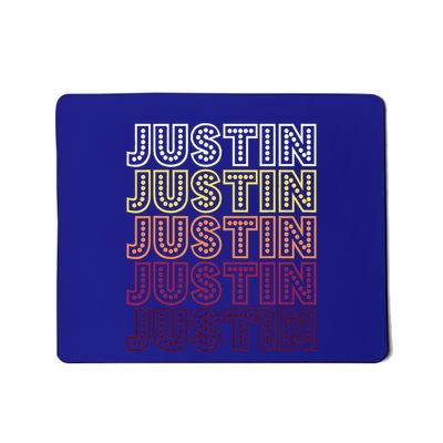 Funny Justin First Name Justin Mousepad