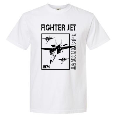 Fighter Jet F14 Tomcat Garment-Dyed Heavyweight T-Shirt