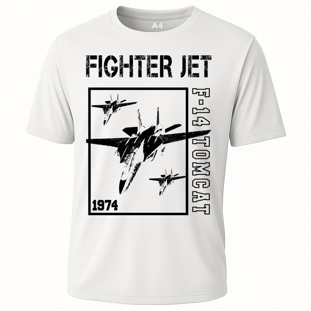 Fighter Jet F14 Tomcat Performance Shirt