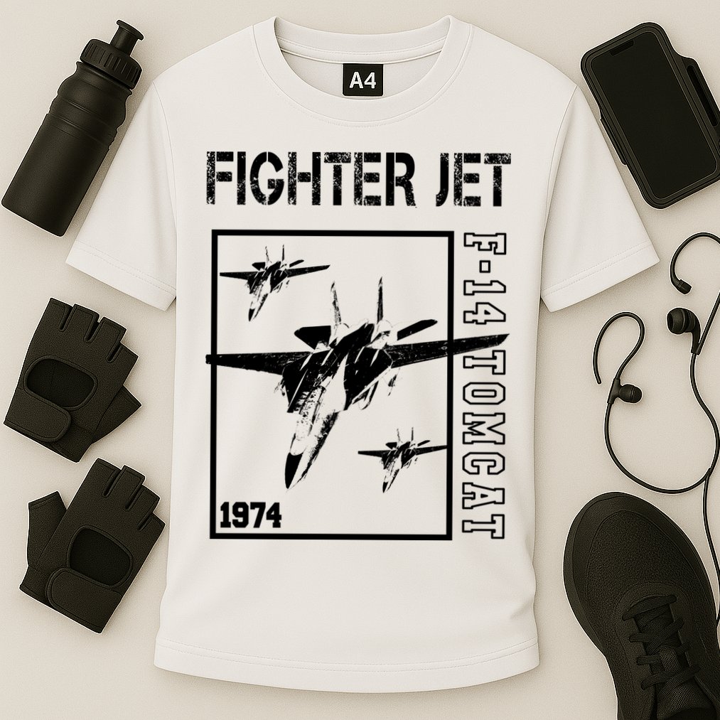 Fighter Jet F14 Tomcat Performance Shirt