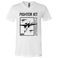 Fighter Jet F14 Tomcat V-Neck T-Shirt