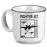 Fighter Jet F14 Tomcat 15oz Campfire Ceramic Mug