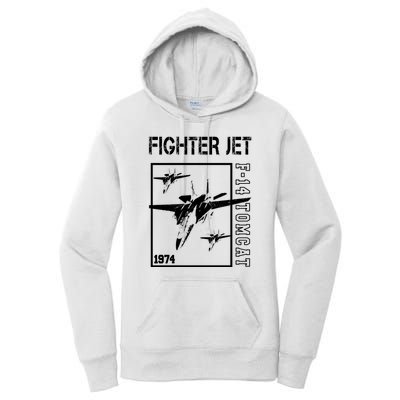 Fighter Jet F14 Tomcat Women's Pullover Hoodie