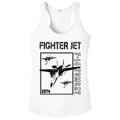 Fighter Jet F14 Tomcat Ladies PosiCharge Competitor Racerback Tank
