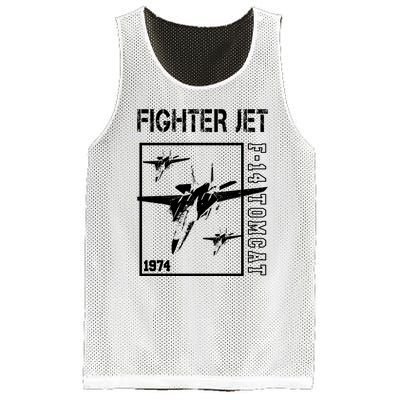 Fighter Jet F14 Tomcat Mesh Reversible Basketball Jersey Tank