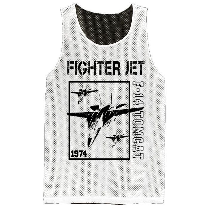 Fighter Jet F14 Tomcat Mesh Reversible Basketball Jersey Tank