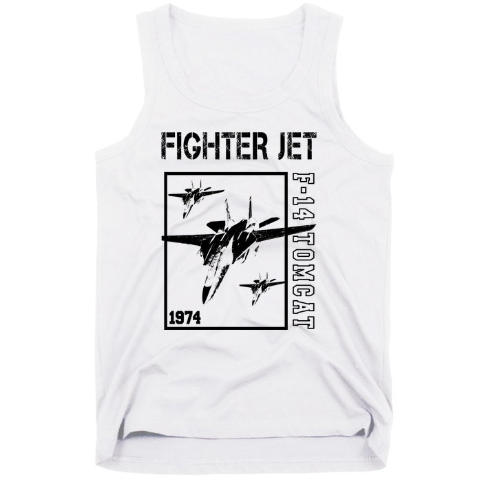 Fighter Jet F14 Tomcat Tank Top