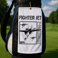 Fighter Jet F14 Tomcat Golf Towel