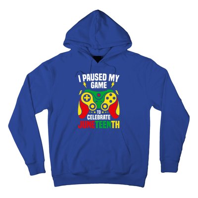 Funny Juneteenth Gamer Black Pride Black History Month Meaningful Gift Hoodie