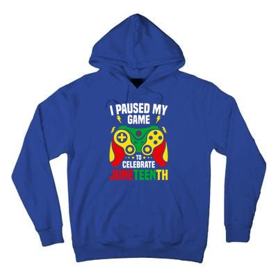 Funny Juneteenth Gamer Black Pride Black History Month Meaningful Gift Tall Hoodie