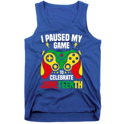 Funny Juneteenth Gamer Black Pride Black History Month Meaningful Gift Tank Top