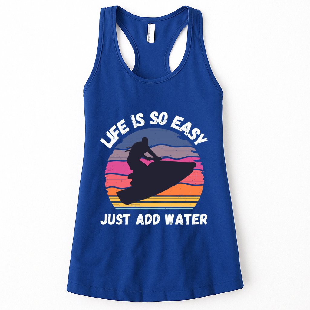 Funny Jetski Gift Jetskiing Jet Ski Accessory Cute Gift Womens Tank Top