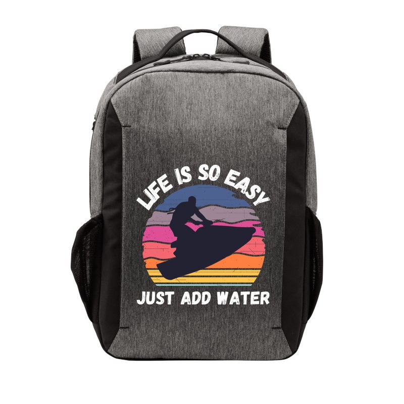 Funny Jetski Gift Jetskiing Jet Ski Accessory Cute Gift Vector Backpack