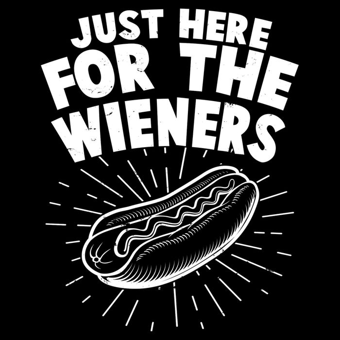 Funny Just Here For The Wieners Hotdog Lover Bbq 16 in Basic Backpack