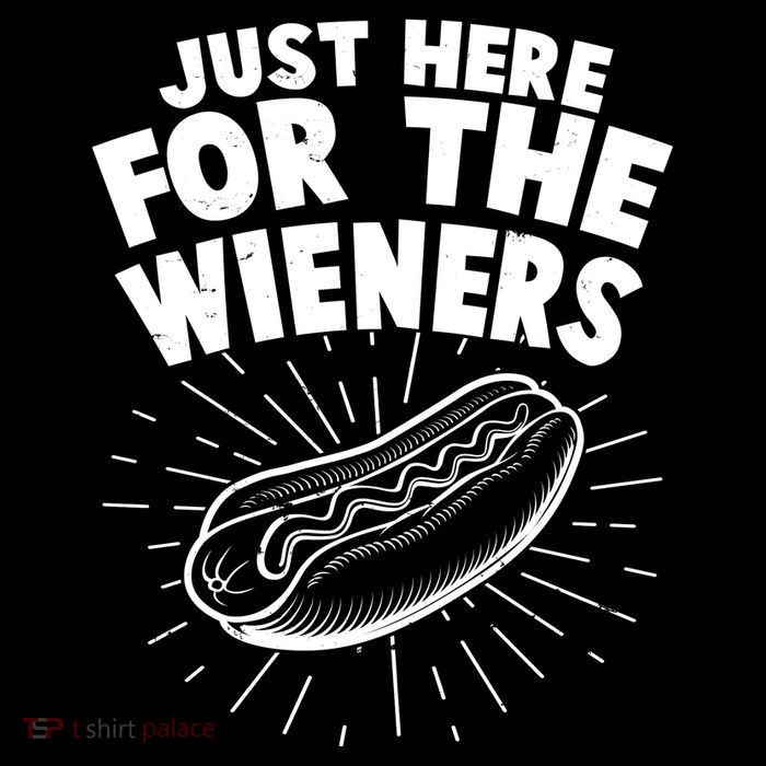 Funny Just Here For The Wieners Hotdog Lover Bbq Tank Top