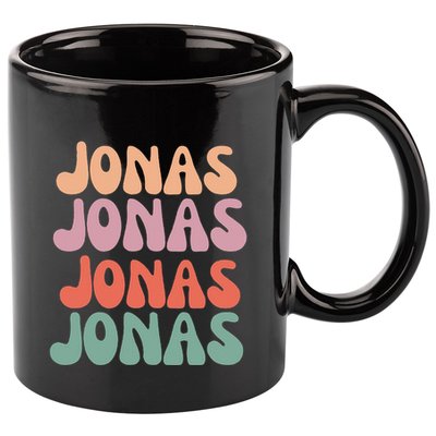 Funny Jonas Has First Given Name Is Pride Vintage 11oz C Handle Ceramic Mug