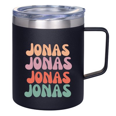 Funny Jonas Has First Given Name Is Pride Vintage 12oz Stainless Steel Coffee Mug