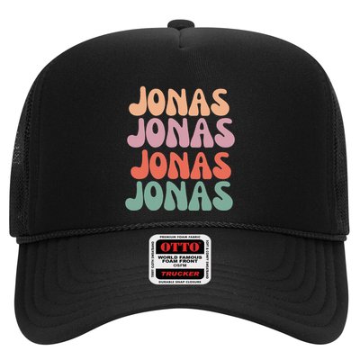 Funny Jonas Has First Given Name Is Pride Vintage Trucker Hat