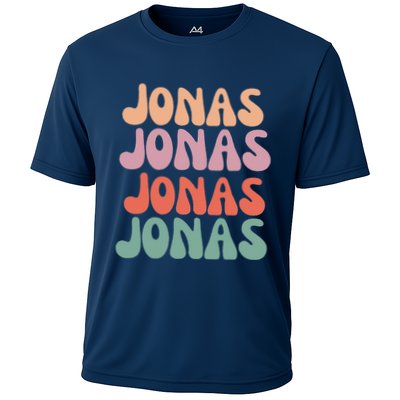 Funny Jonas Has First Given Name Is Pride Vintage Performance Shirt