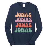Funny Jonas Has First Given Name Is Pride Vintage Long Sleeve Shirt