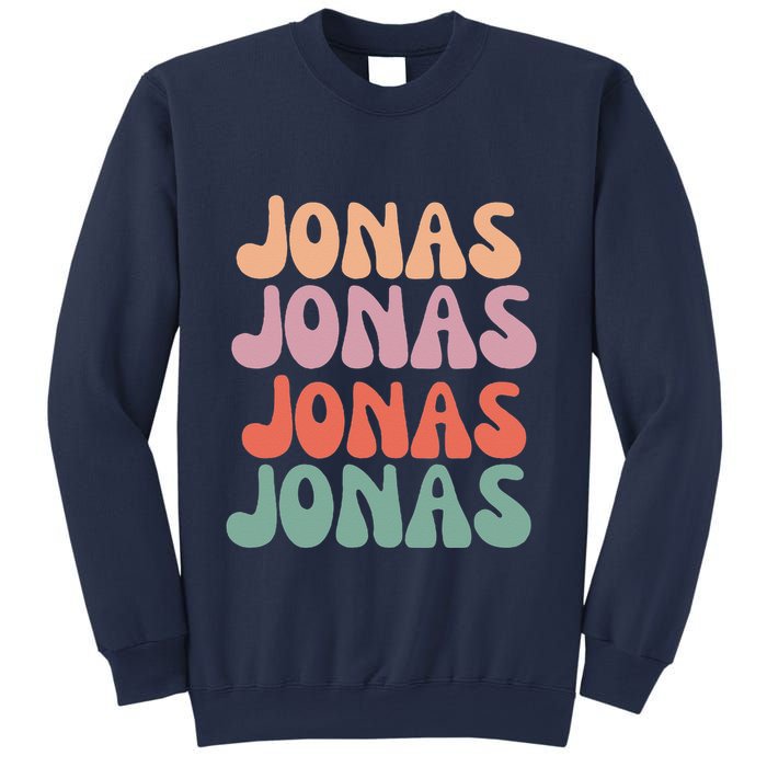 Funny Jonas Has First Given Name Is Pride Vintage Sweatshirt
