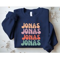 Funny Jonas Has First Given Name Is Pride Vintage Sweatshirt