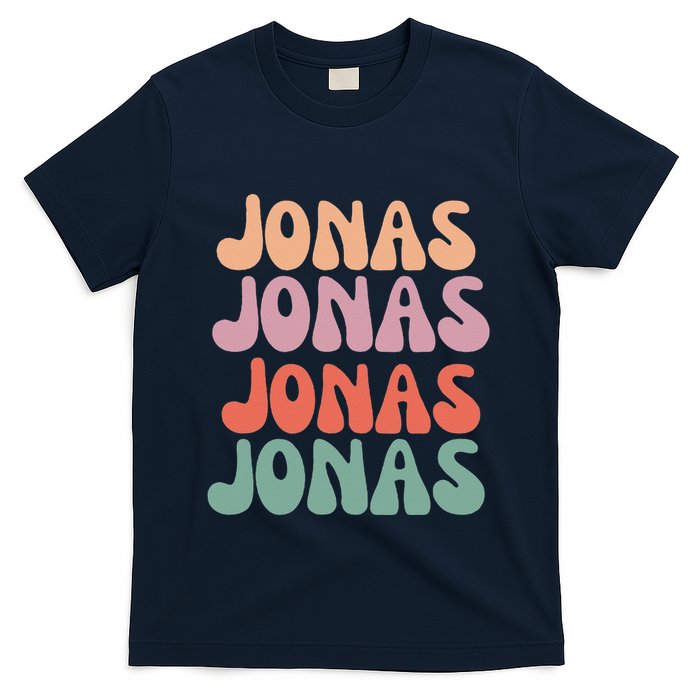 Funny Jonas Has First Given Name Is Pride Vintage T-Shirt