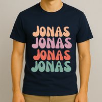 Funny Jonas Has First Given Name Is Pride Vintage T-Shirt