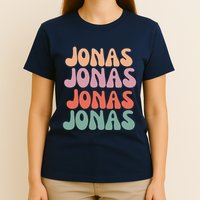 Funny Jonas Has First Given Name Is Pride Vintage T-Shirt