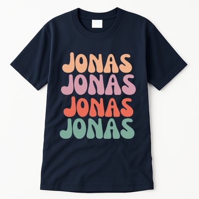 Funny Jonas Has First Given Name Is Pride Vintage Tall T-Shirt