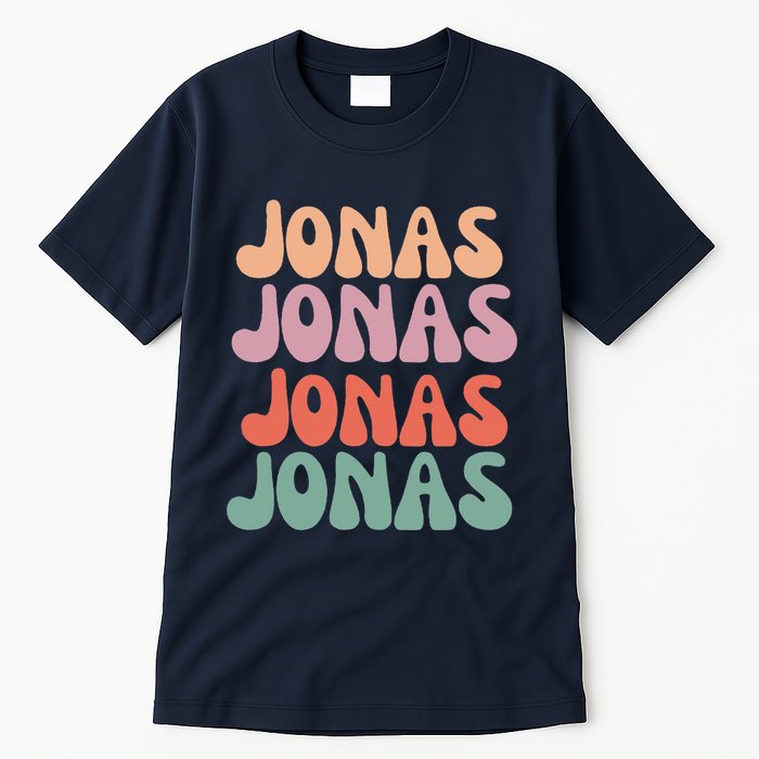Funny Jonas Has First Given Name Is Pride Vintage Tall T-Shirt
