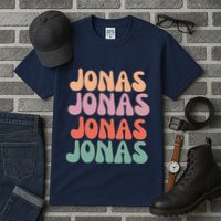 Funny Jonas Has First Given Name Is Pride Vintage Tall T-Shirt
