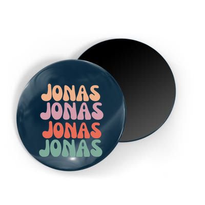 Funny Jonas Has First Given Name Is Pride Vintage Magnet