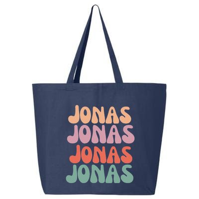 Funny Jonas Has First Given Name Is Pride Vintage 25L Jumbo Tote