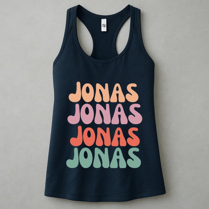 Funny Jonas Has First Given Name Is Pride Vintage Womens Tank Top