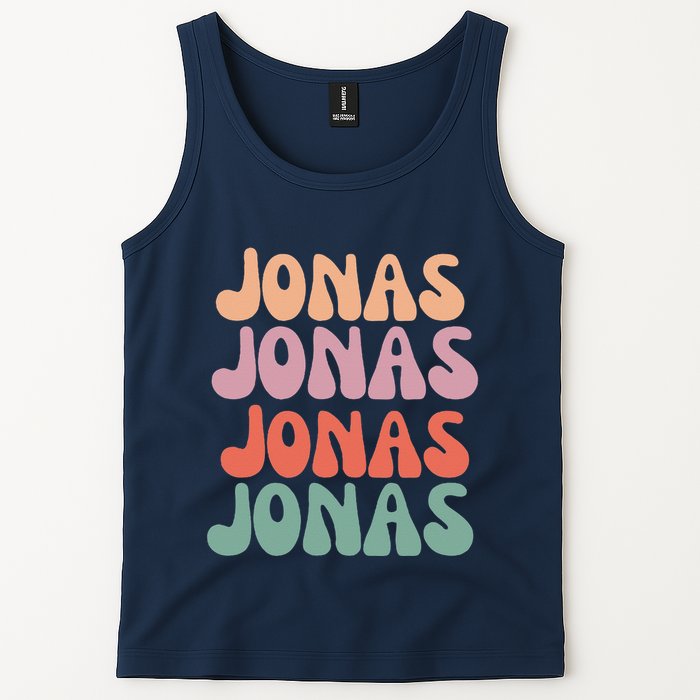 Funny Jonas Has First Given Name Is Pride Vintage Tank Top