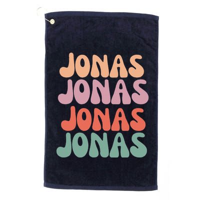 Funny Jonas Has First Given Name Is Pride Vintage Golf Towel