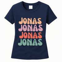 Funny Jonas Has First Given Name Is Pride Vintage Womens T-Shirt