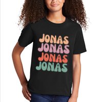 Funny Jonas Has First Given Name Is Pride Vintage Kids T-Shirt