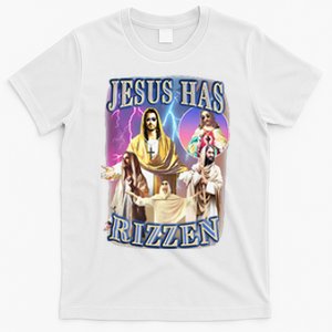 Funny Jesus Has Rizzen T-Shirt